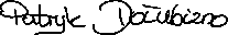 podpis Patryk Dołubizno
